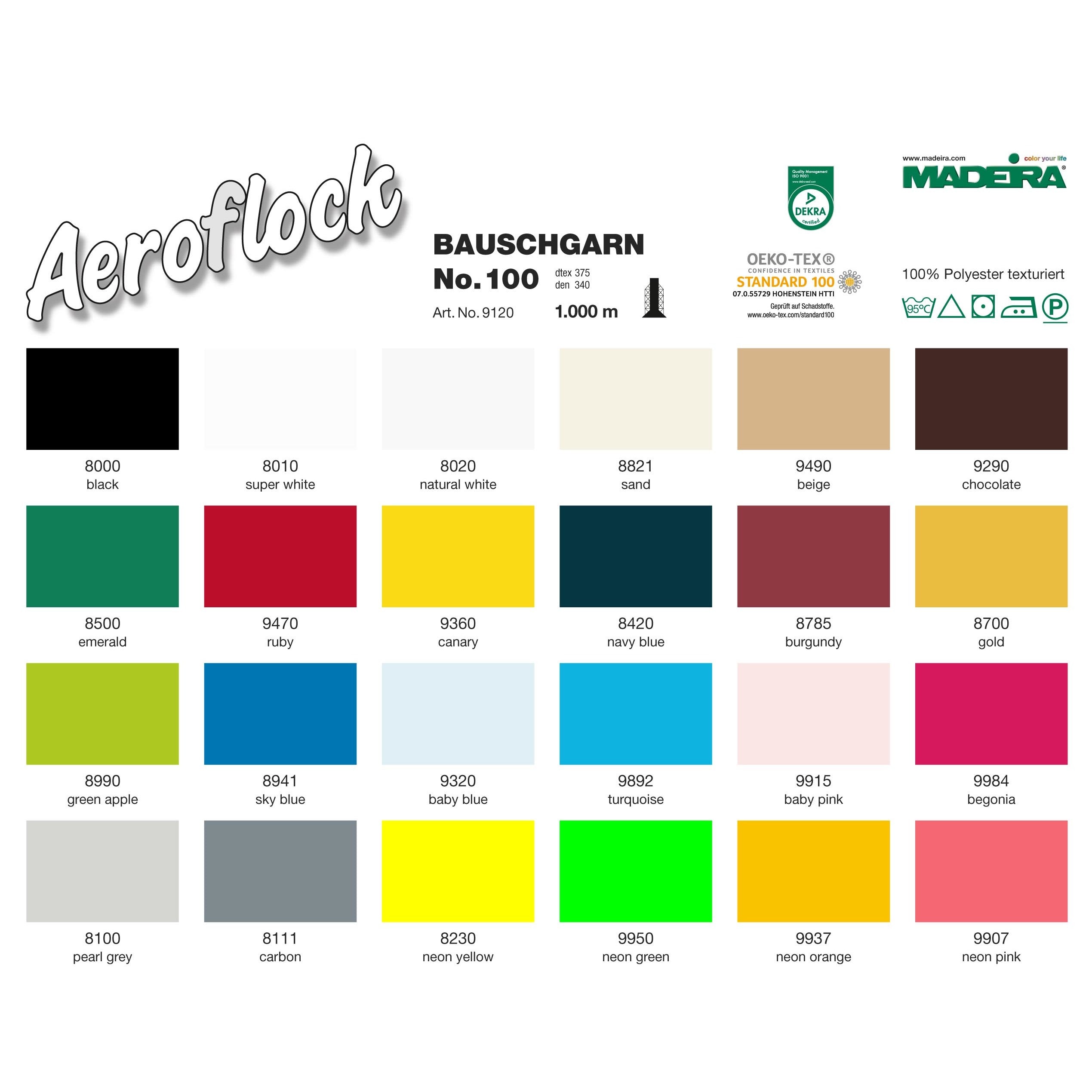 Madeira Overlock Bauschgarn Aeroflock