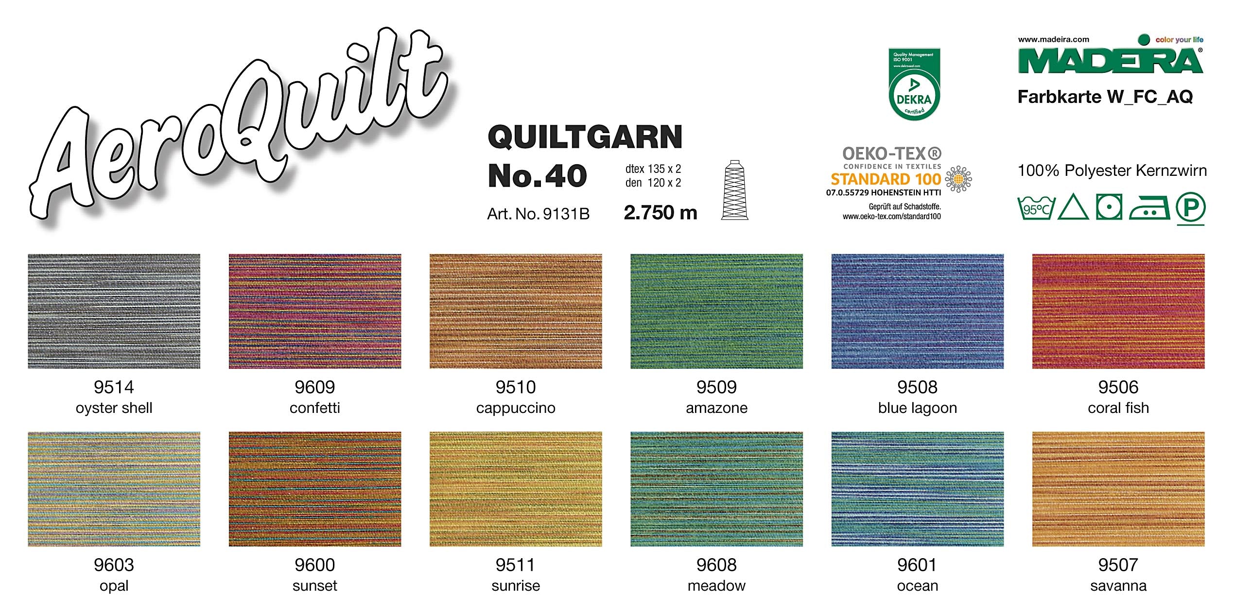 Madeira Quiltgarn AeroQuilt cappuccino 9510