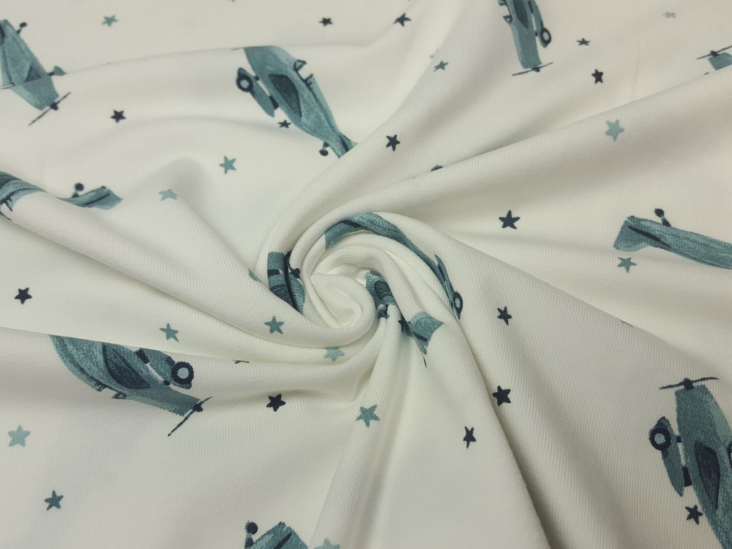 Airplane offwhite/dusty blue