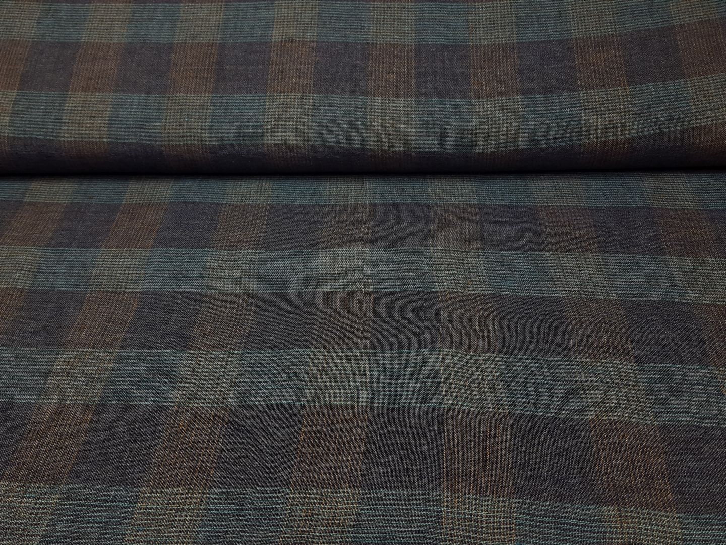 Einzelstück Albert denim/dustymint/braun