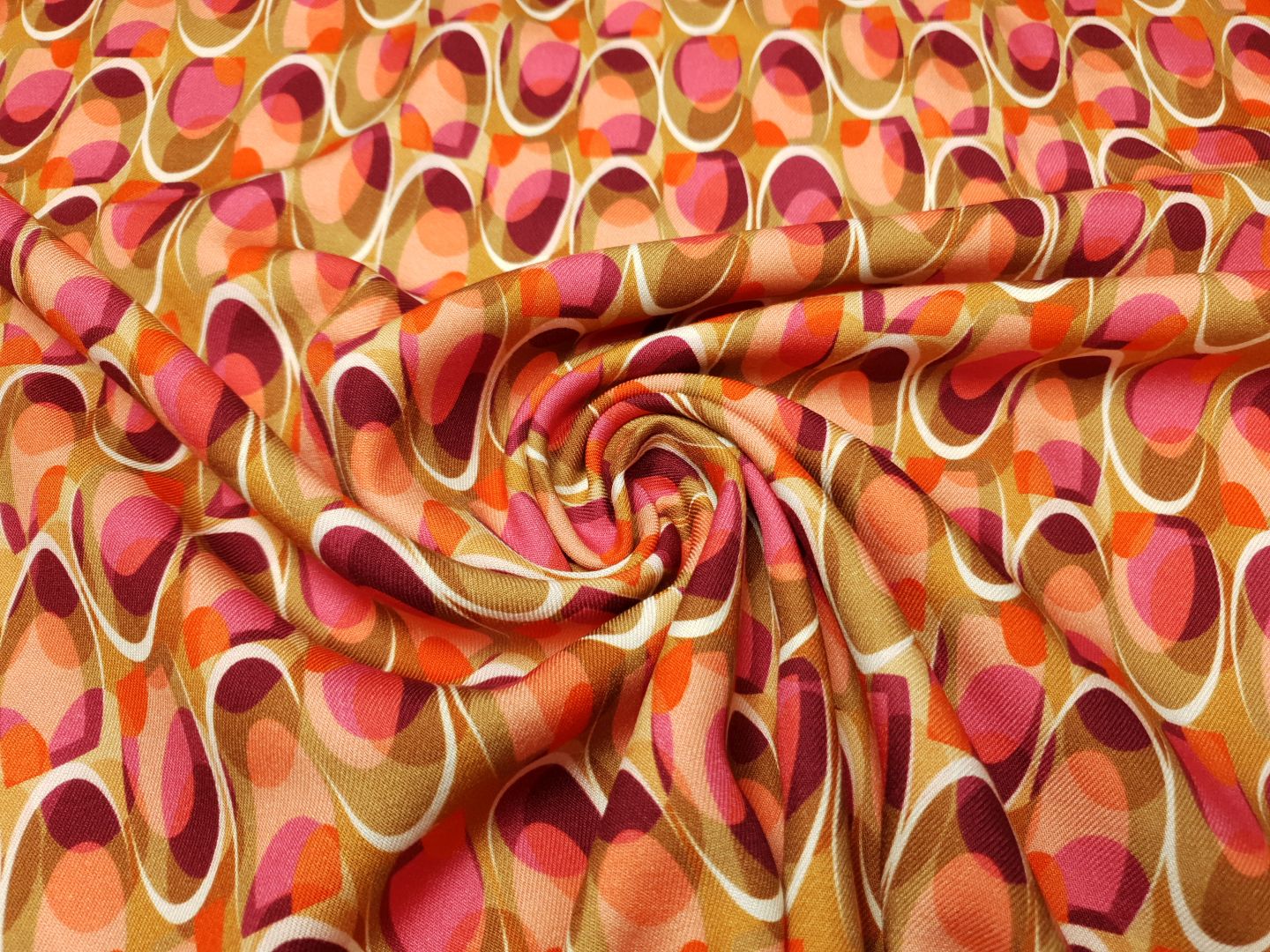Alberta ocker/peach/offwhite