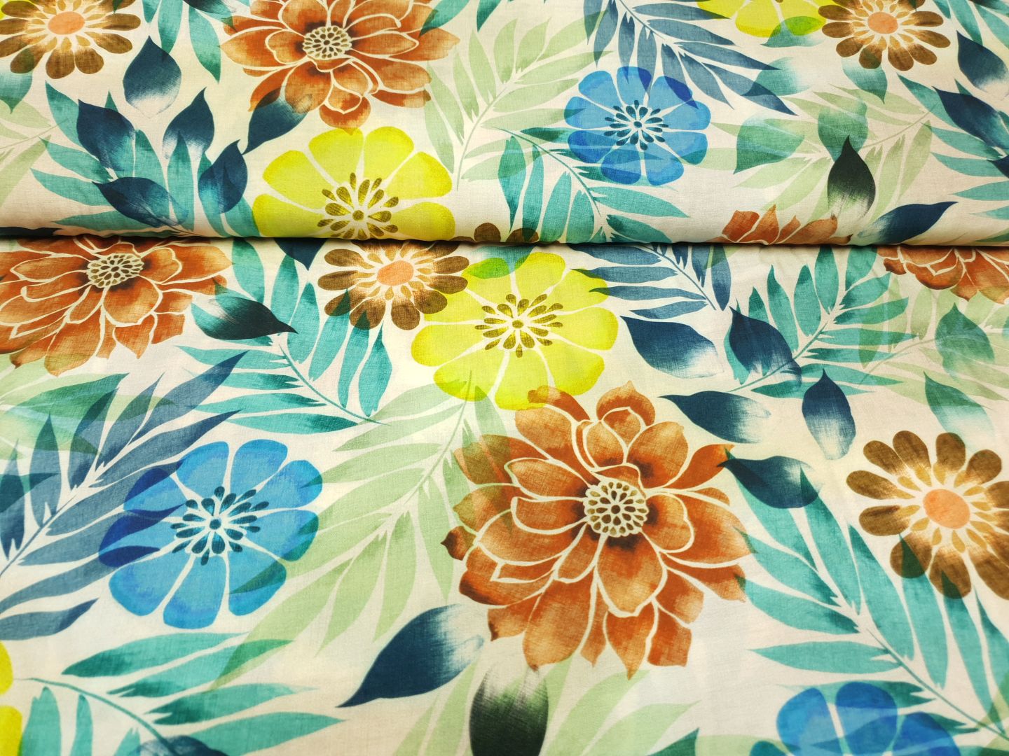 Alice creme/petrol/fuchsbraun