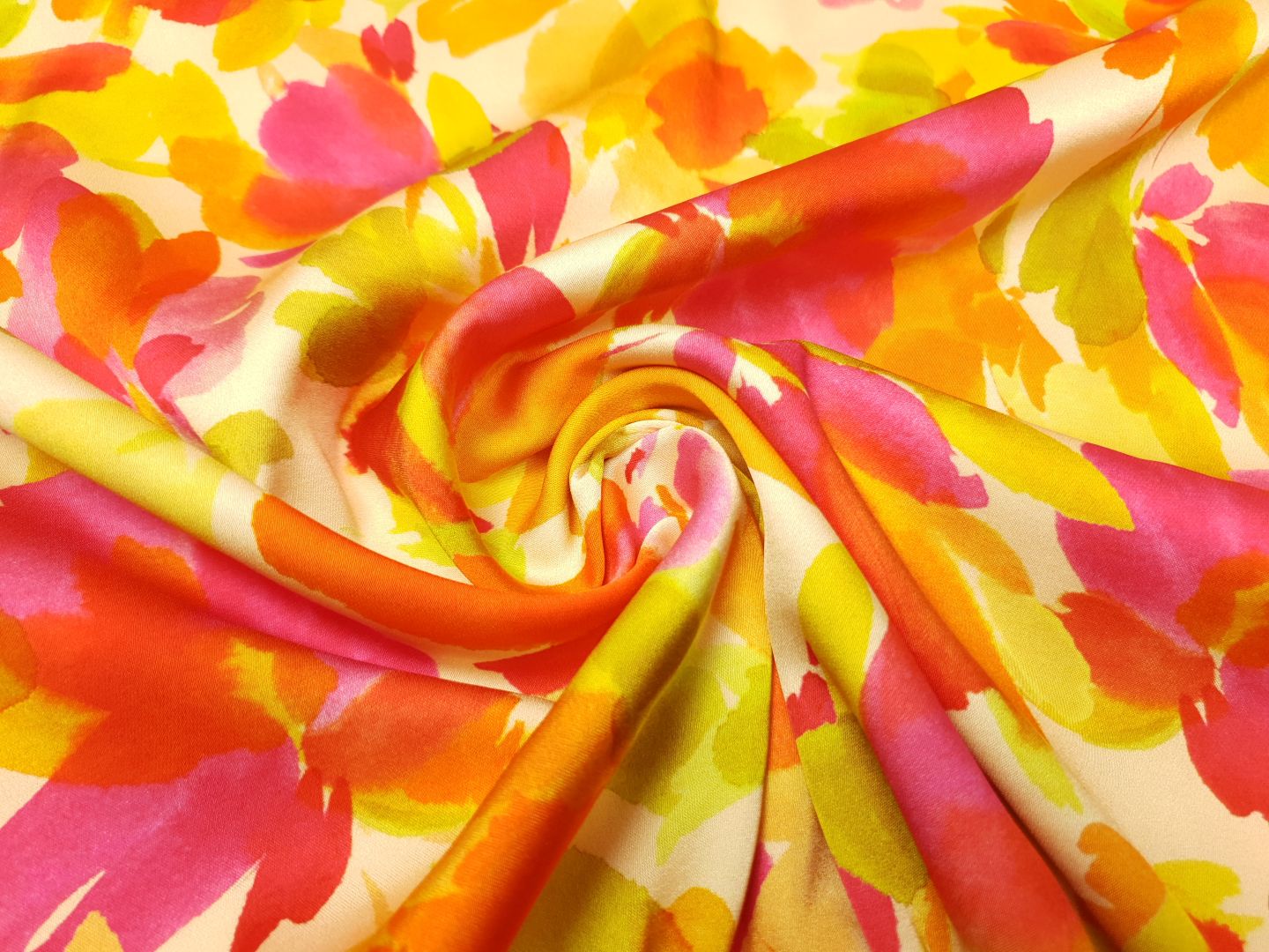 Alicia creme/orange/pink