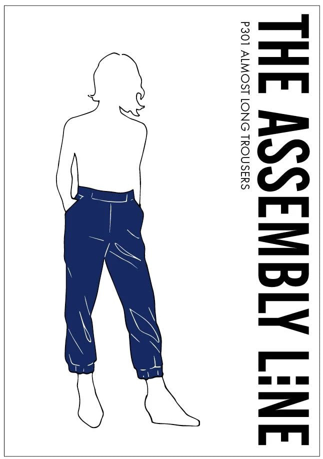 Almost Long Trousers Papierschnittmuster von The Assembly Line