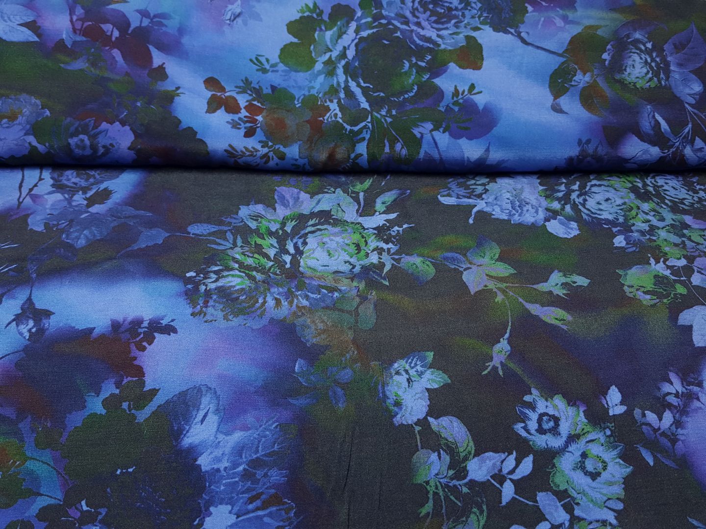 Amara schwarz/royalblau/grün