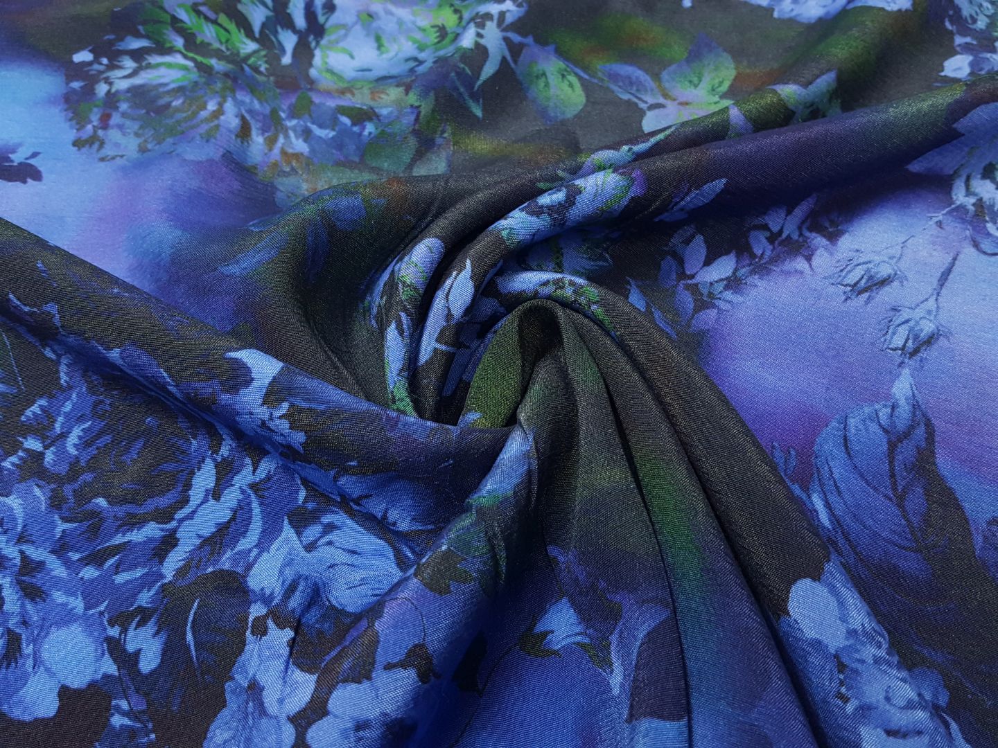 Amara schwarz/royalblau/grün