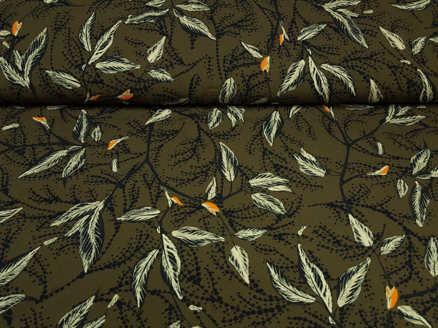 Ankea khaki/ecru/orange