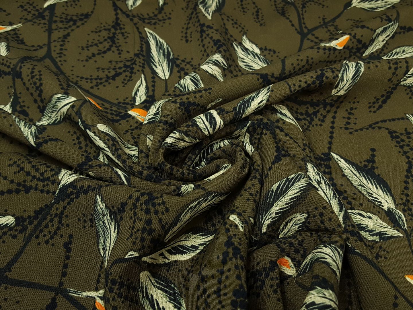 Ankea khaki/ecru/orange