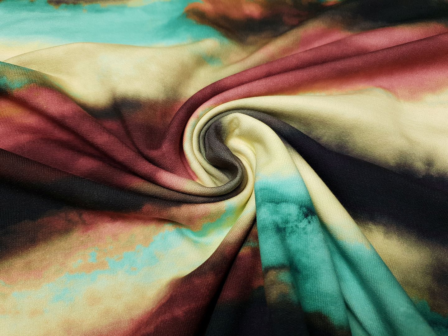 Anna weinrot/schwarz/beige/aqua