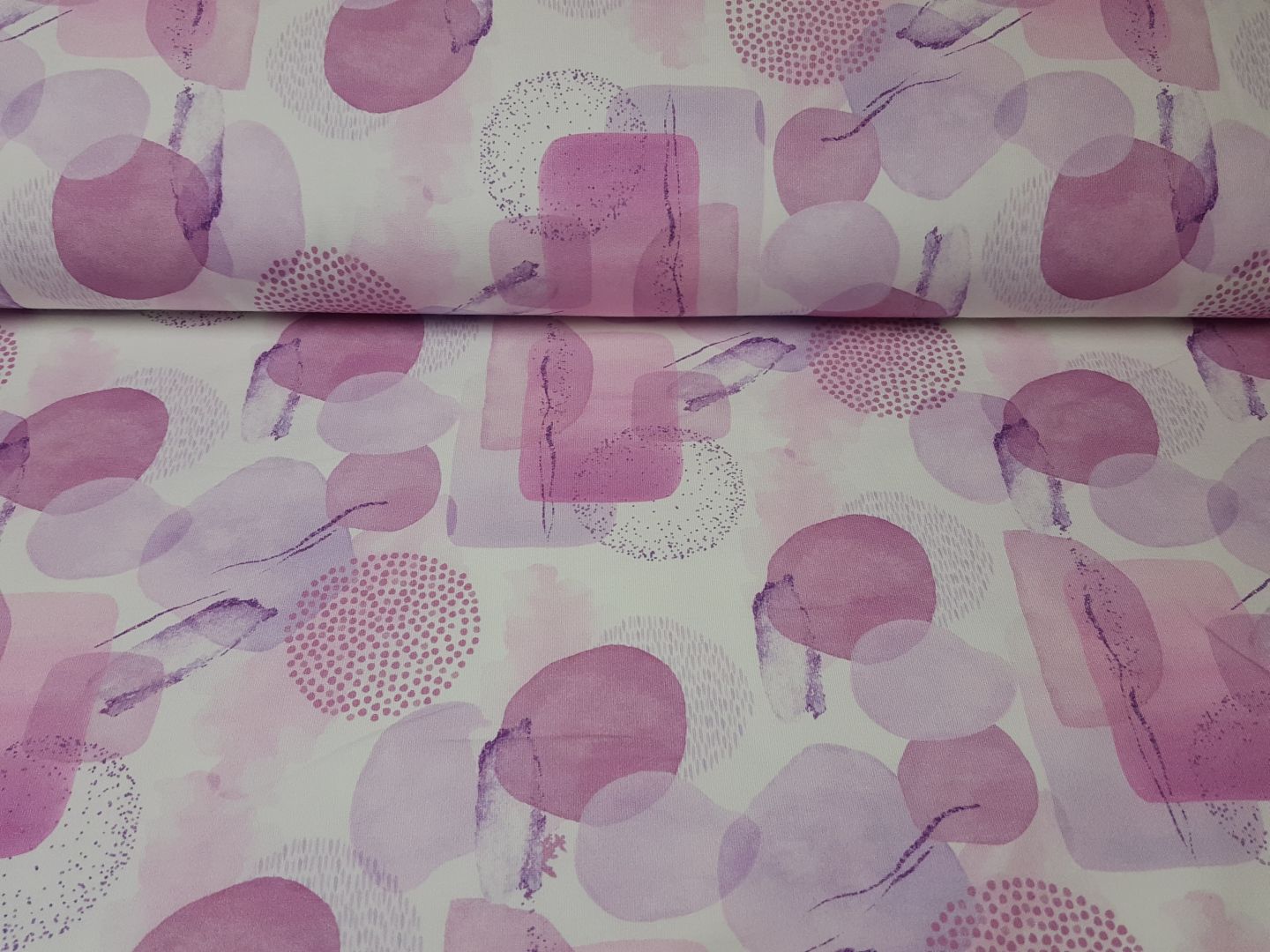 Artistic offwhite/lila/rosa