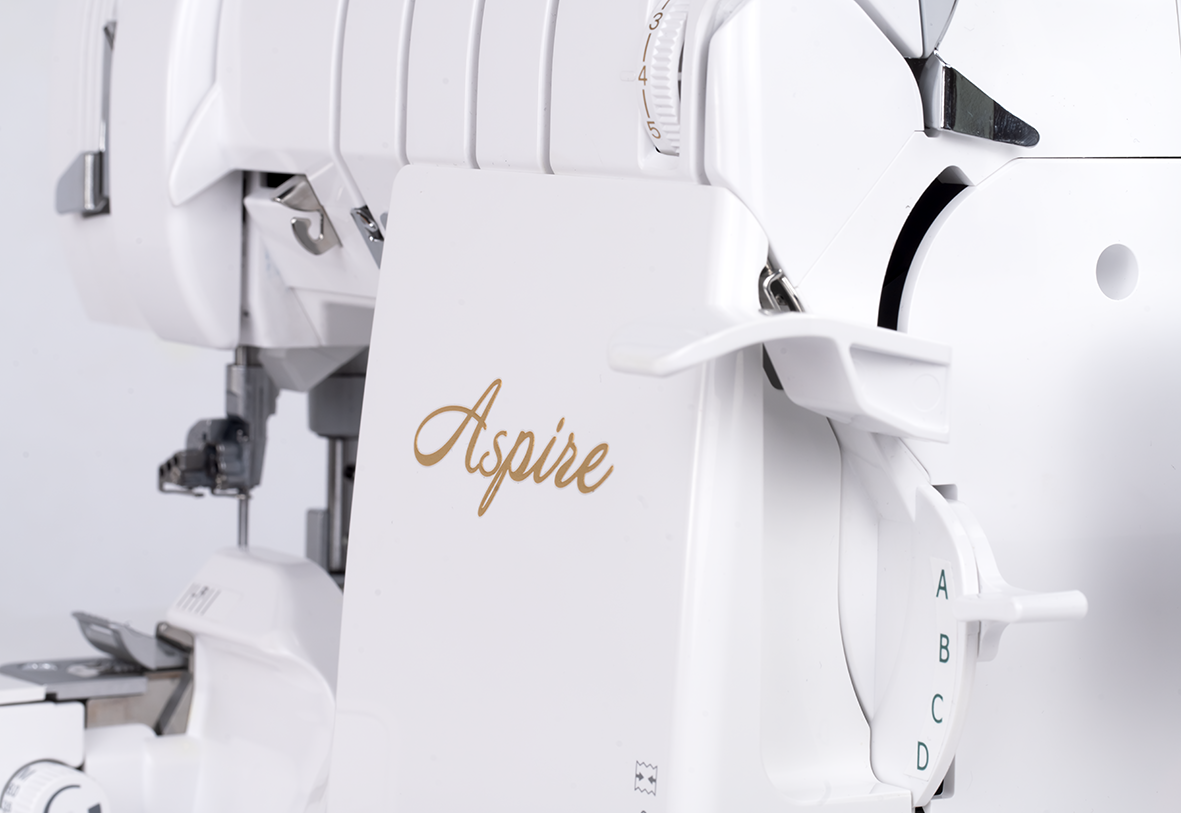 Baby Lock Aspire kombinierte Overlock- und Coverlockmaschine
