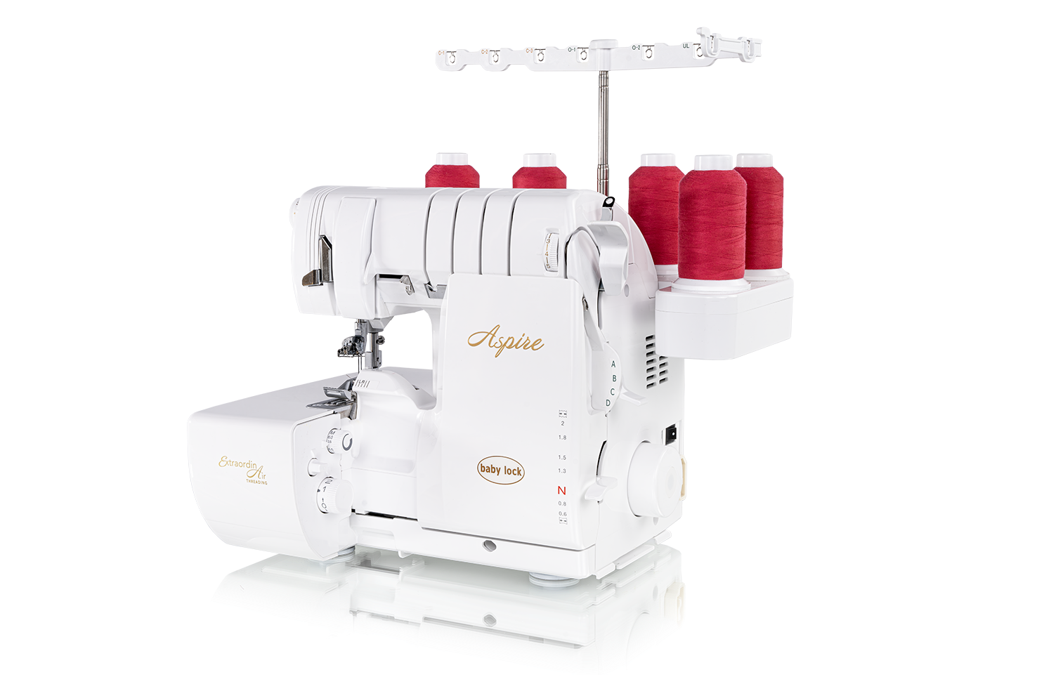 Baby Lock Aspire kombinierte Overlock- und Coverlockmaschine