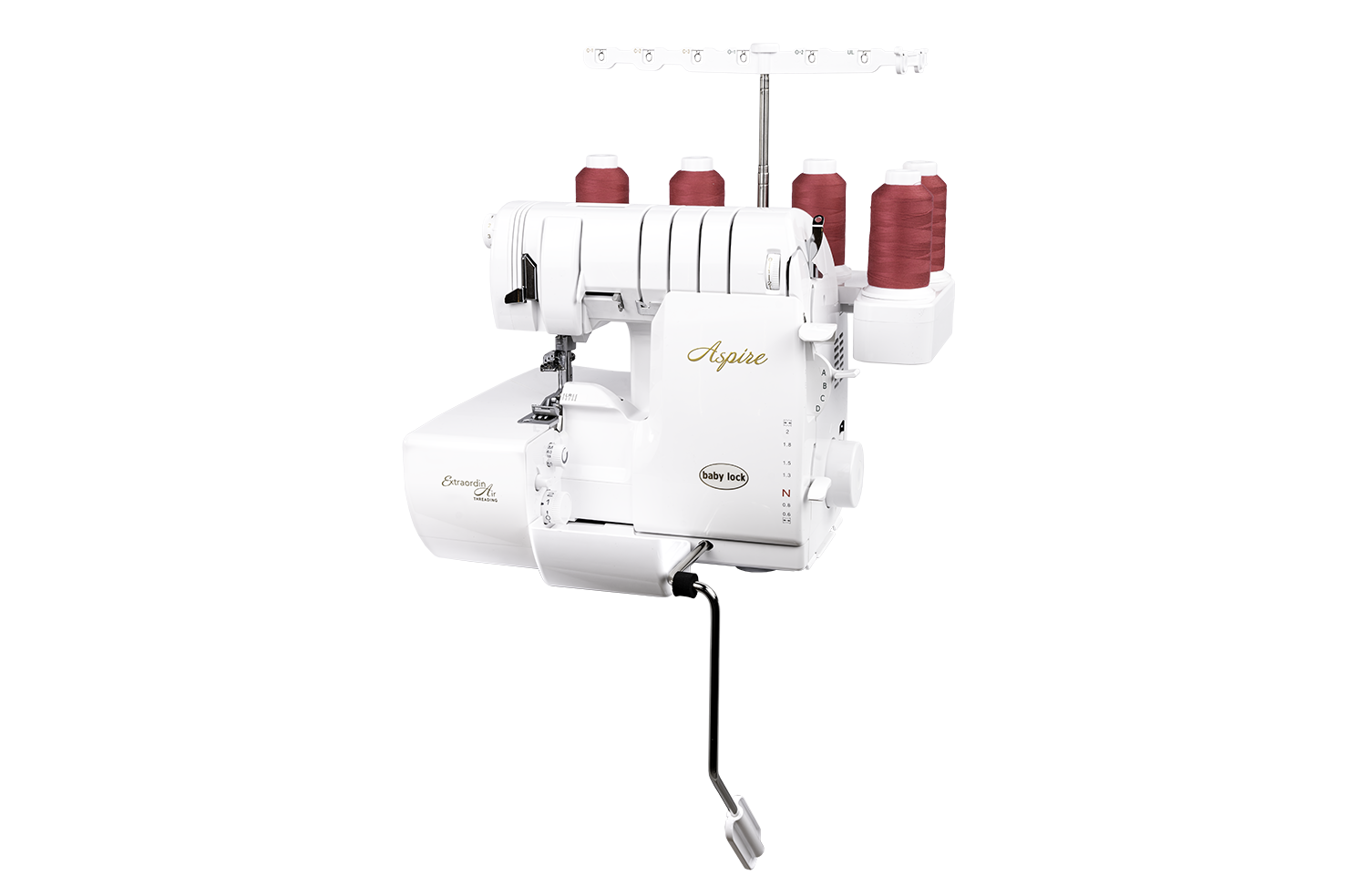 Baby Lock Aspire kombinierte Overlock- und Coverlockmaschine
