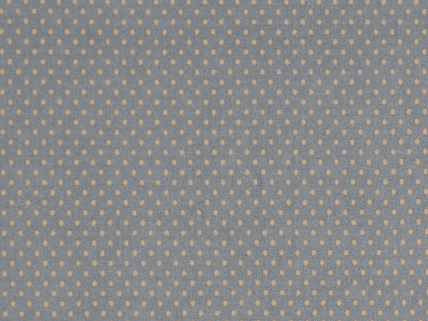 Au Maison Dots Wachstuch Grey-Mustard