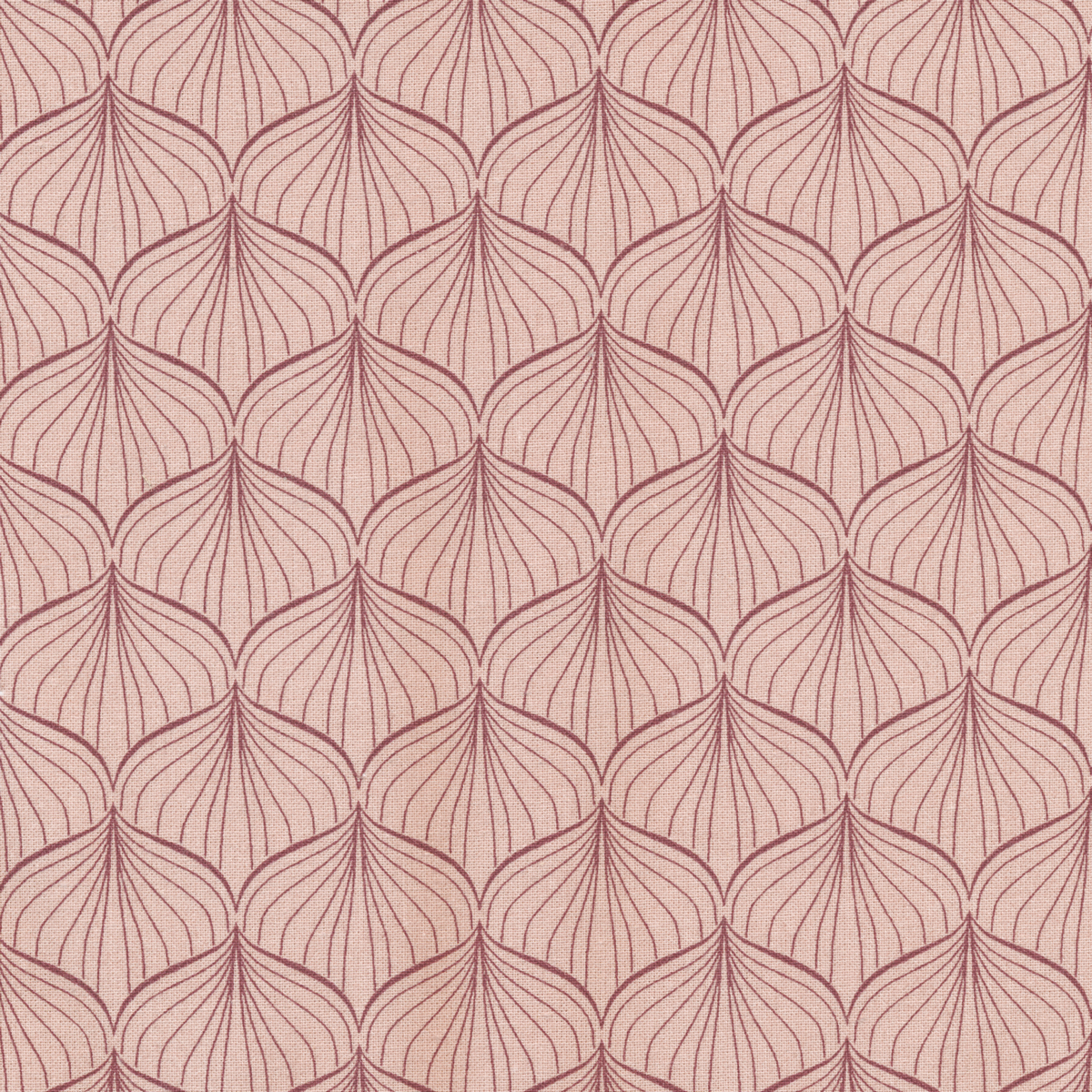 Au Maison Wachstuch Alli Powder Rose-Ginger Red