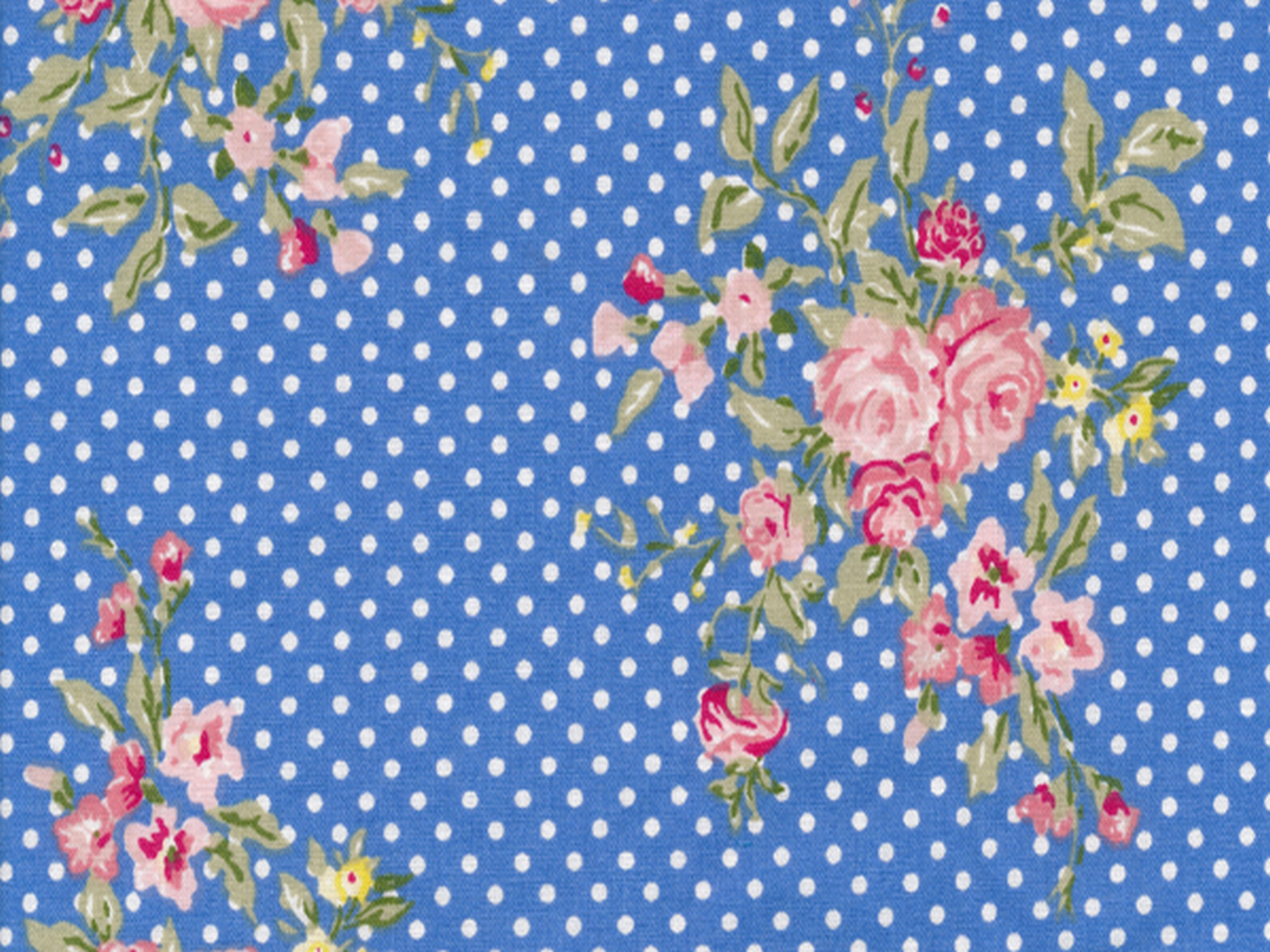 Au Maison Wachstuch Flora French Blue