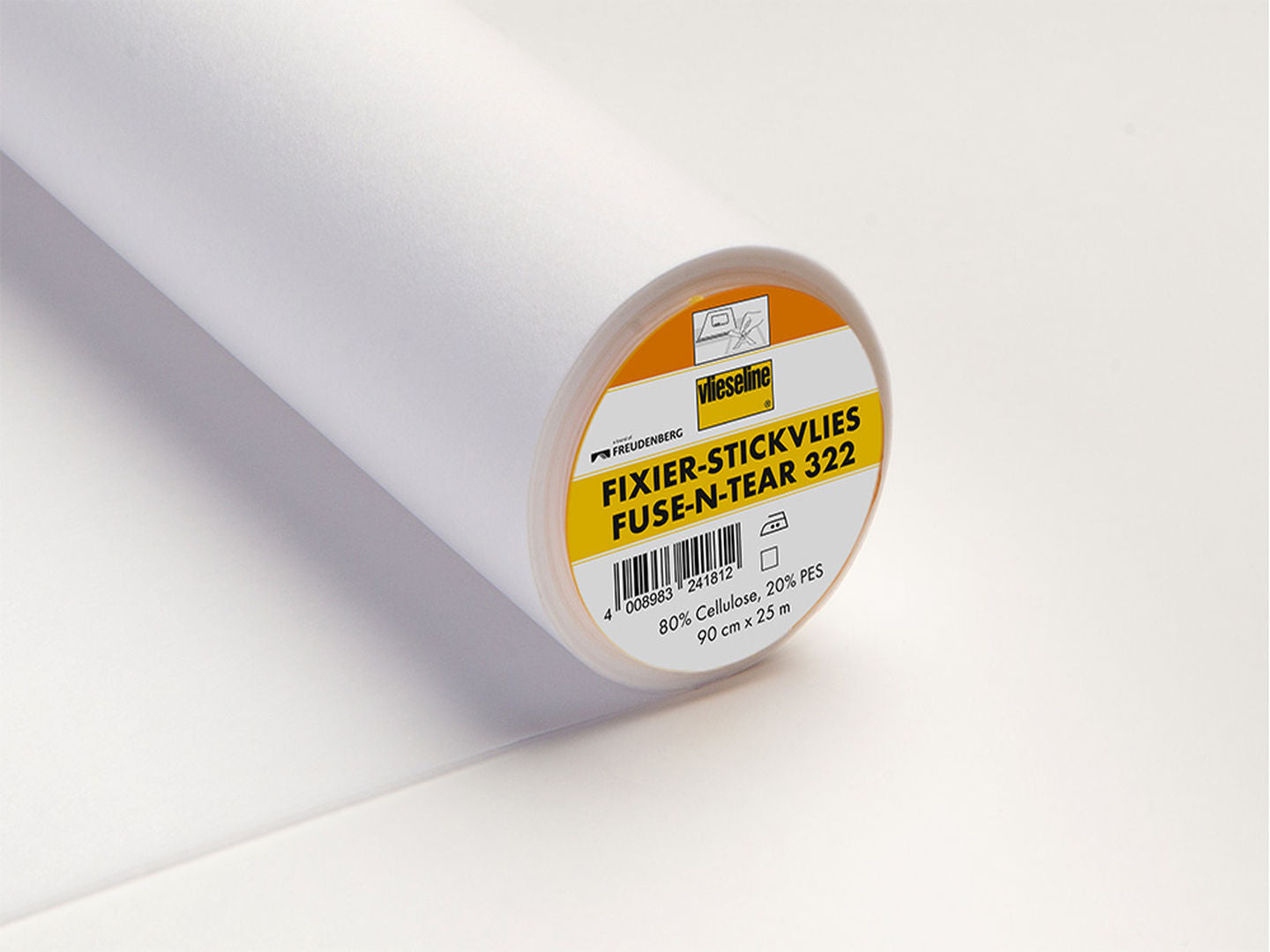 Aufbügelbares Stickvlies, Fixier-Stickvlies
