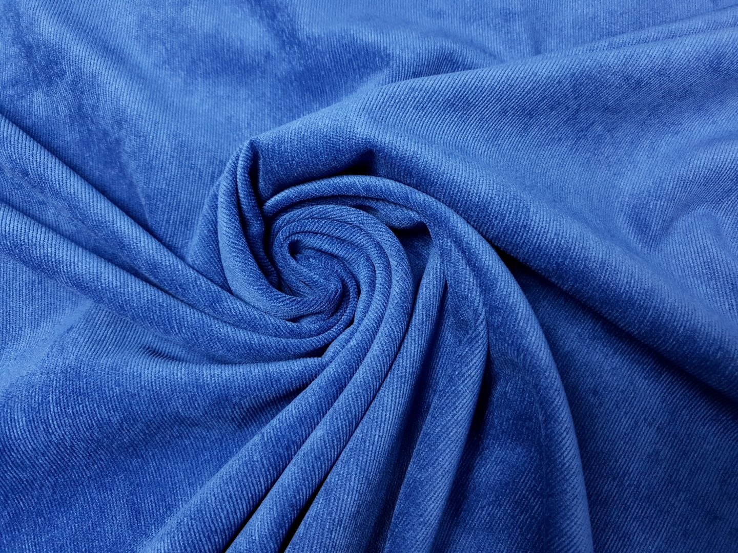 Babycord royalblau