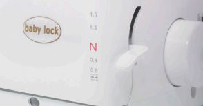 BabyLock Gloria praktischer Füsschenlüfter