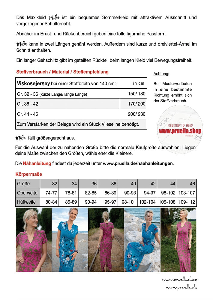  Prülla Papierschnittmuster