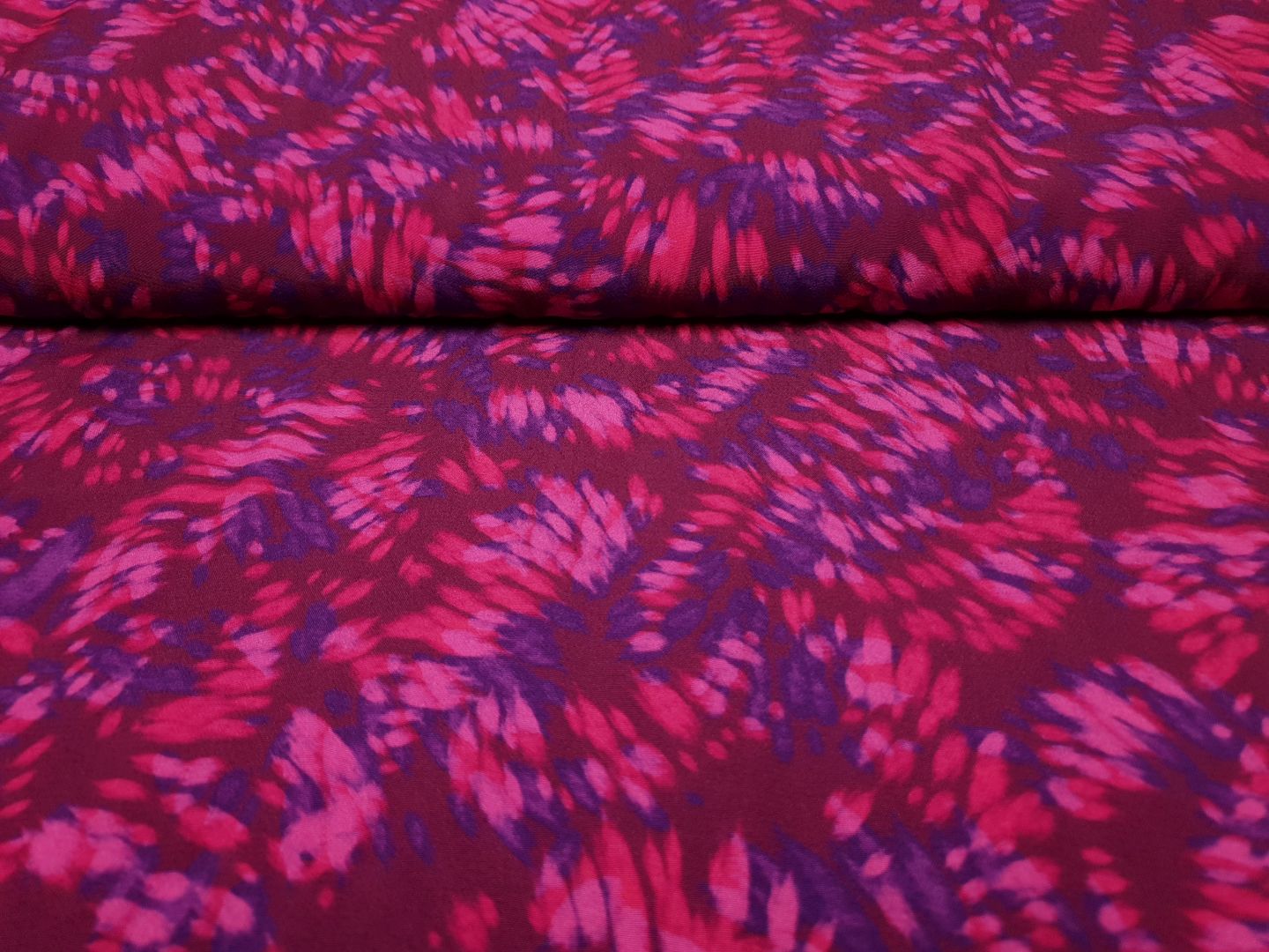 Batik violett/bordeaux/magenta