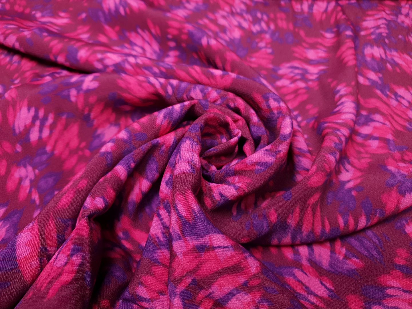 Batik violett/bordeaux/magenta