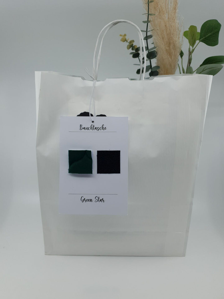 Bauchtaschen-Set "Green Star"