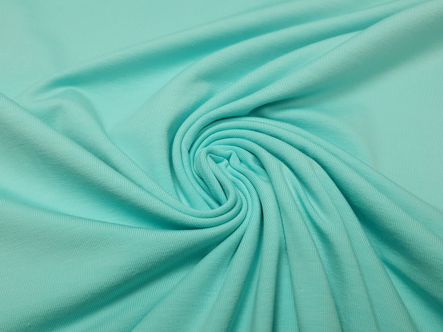 Baumwolljersey aqua