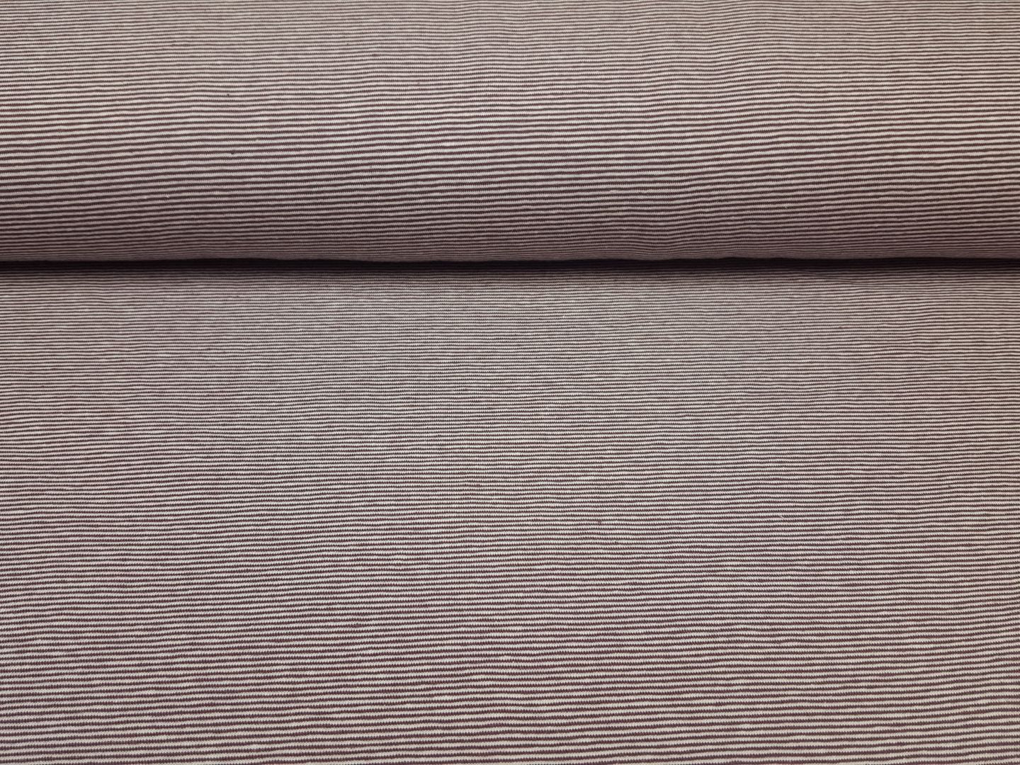 Baumwolljersey Mini Stripes