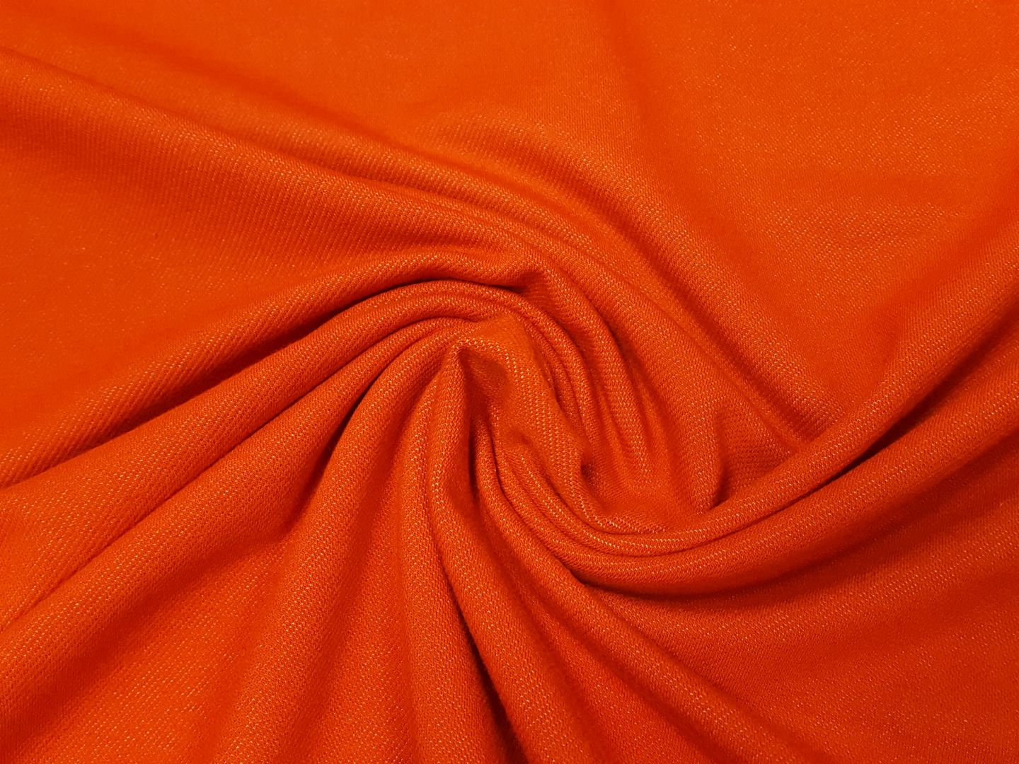 Baumwolljersey Jeansoptik ziegel