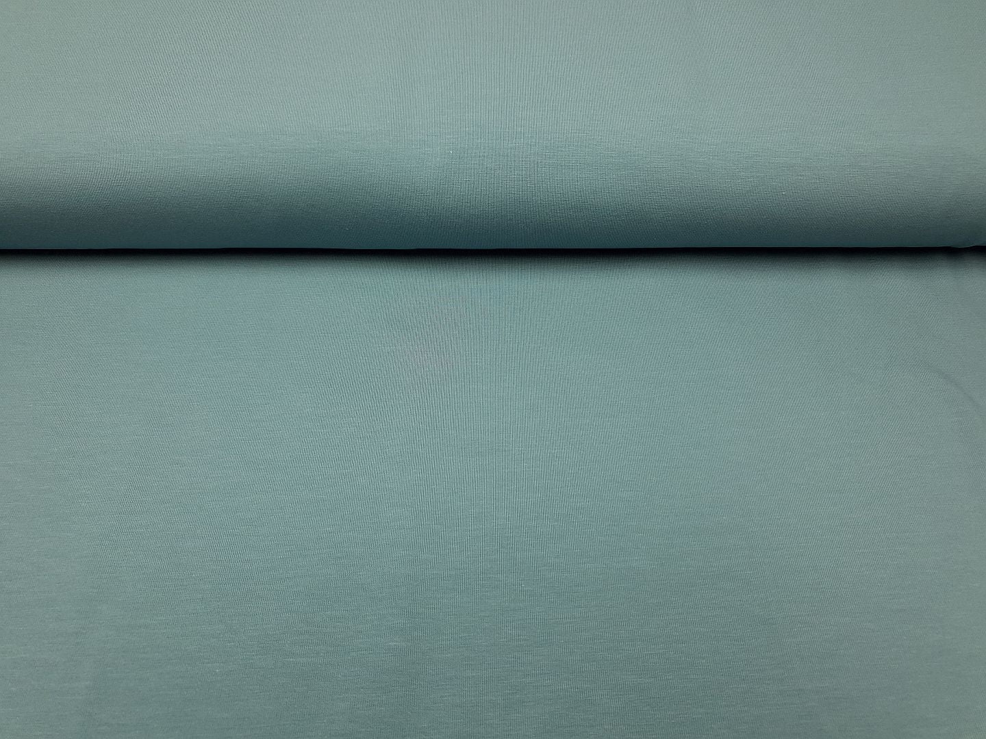 Baumwolljersey rauchblau
