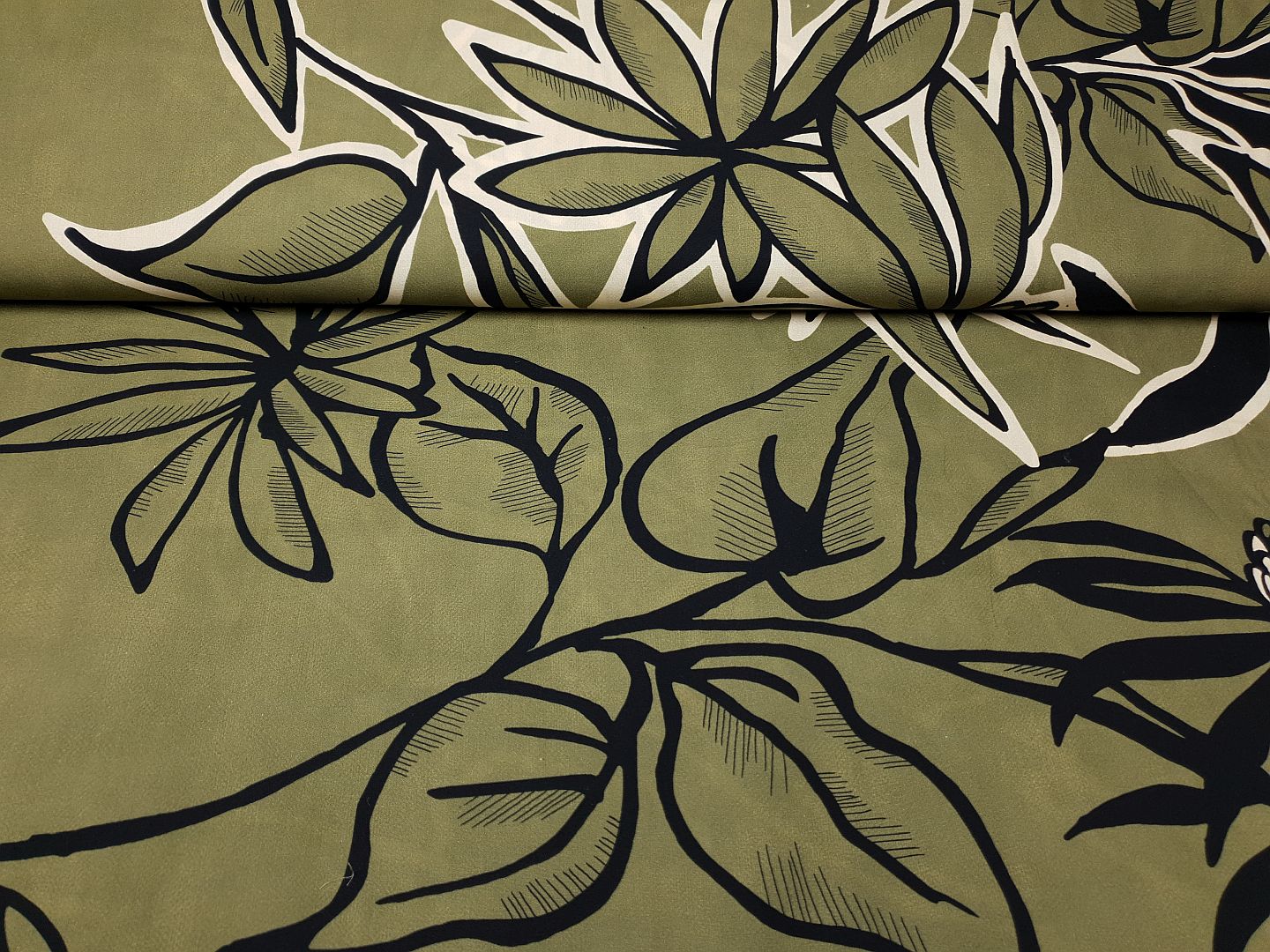 Beach khaki/schwarz/ecru