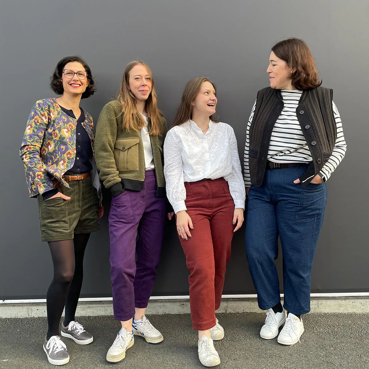 Berlin Hosen und Shorts Damen, Ikatee Papierschnittmuster