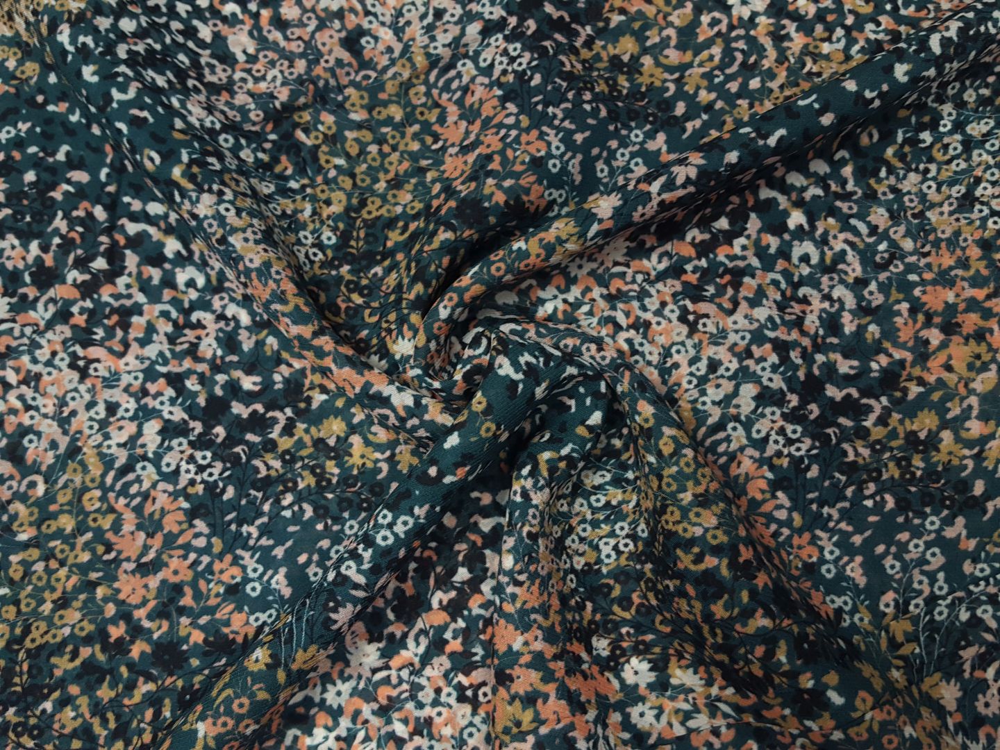 Berty petrol/offwhite/lachs