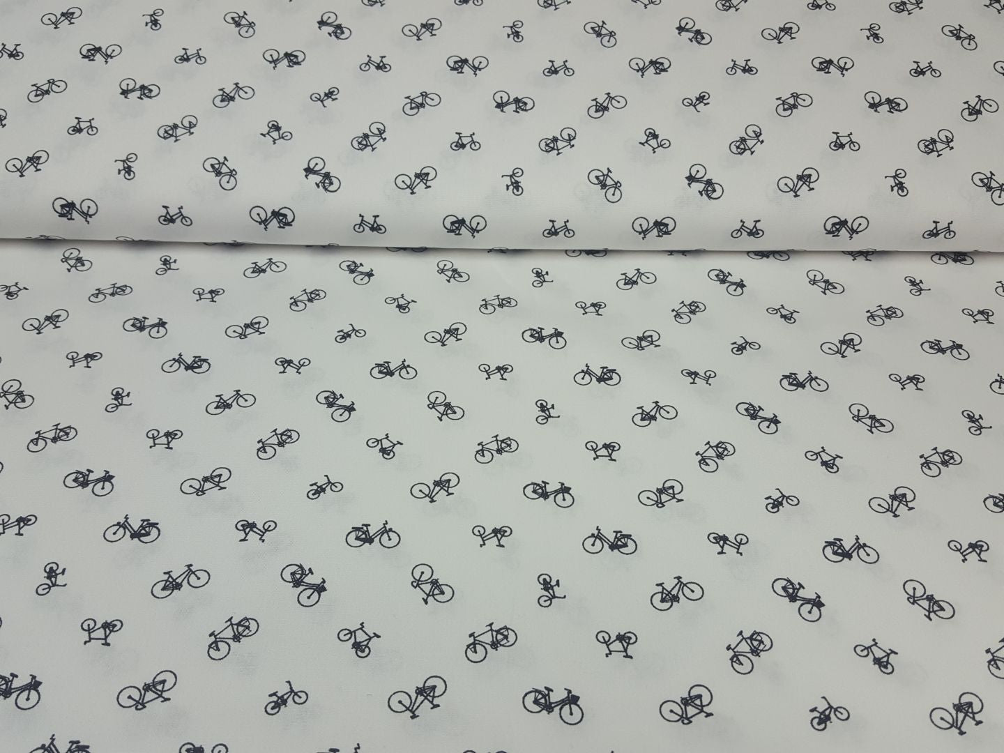 Bicycles weiss/schwarz