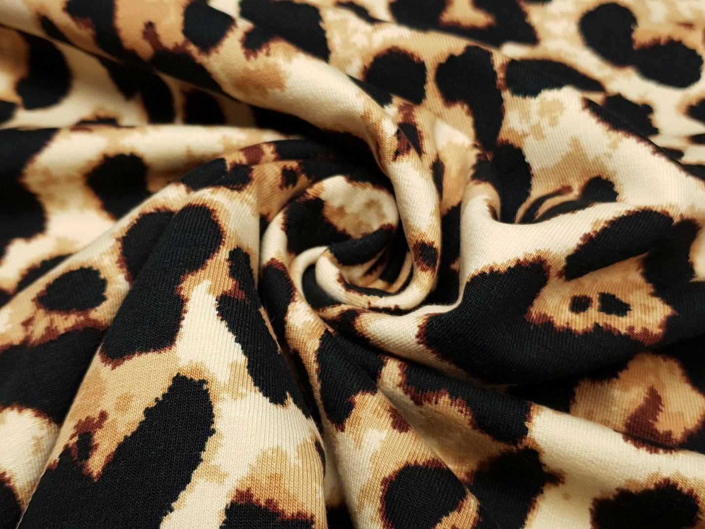 Big Leopard caramel/schwarz