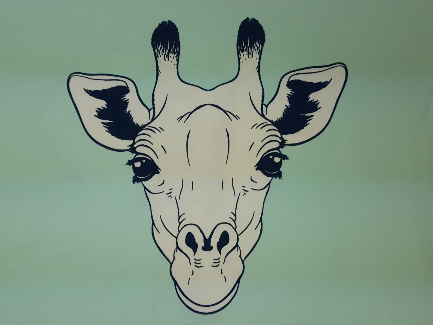 Biojersey Elefant Löwe Giraffe Rapportstoff