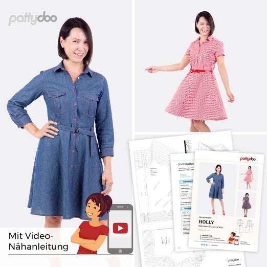 Wickelshirt Jessy Damen Papierschnittmuster
