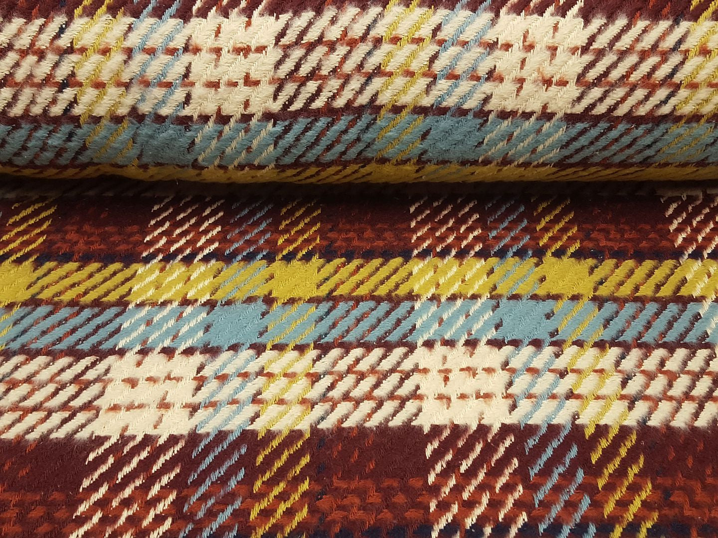 Bo weiss/bordeaux/mint