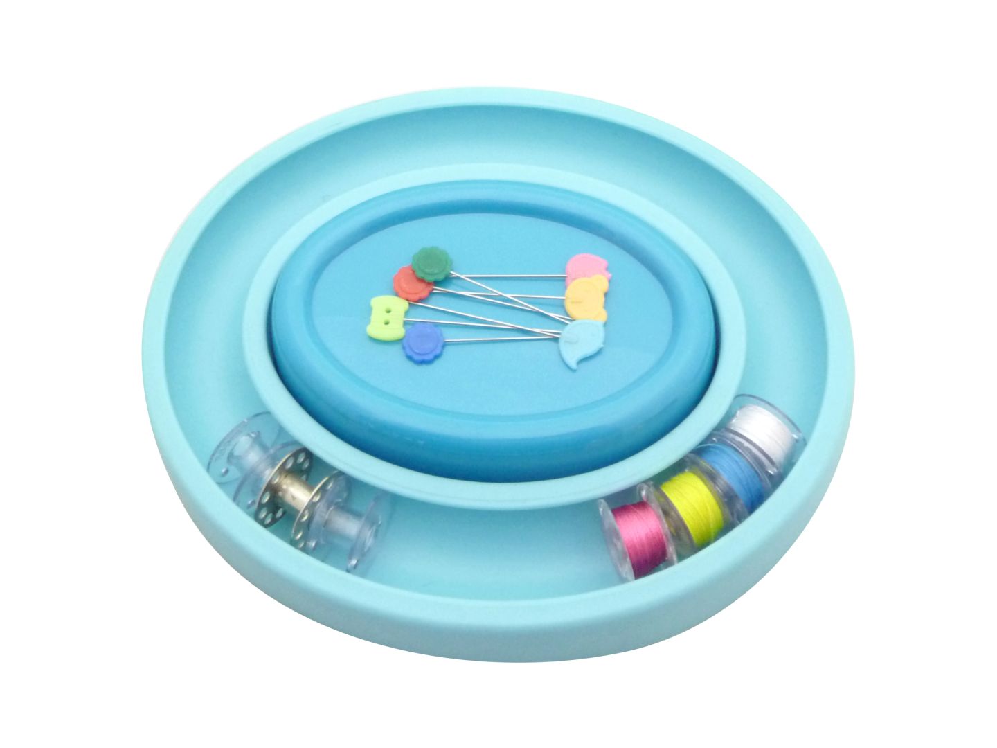 Bobbin Ring himmelblau für 30 Unterfadenspulen
