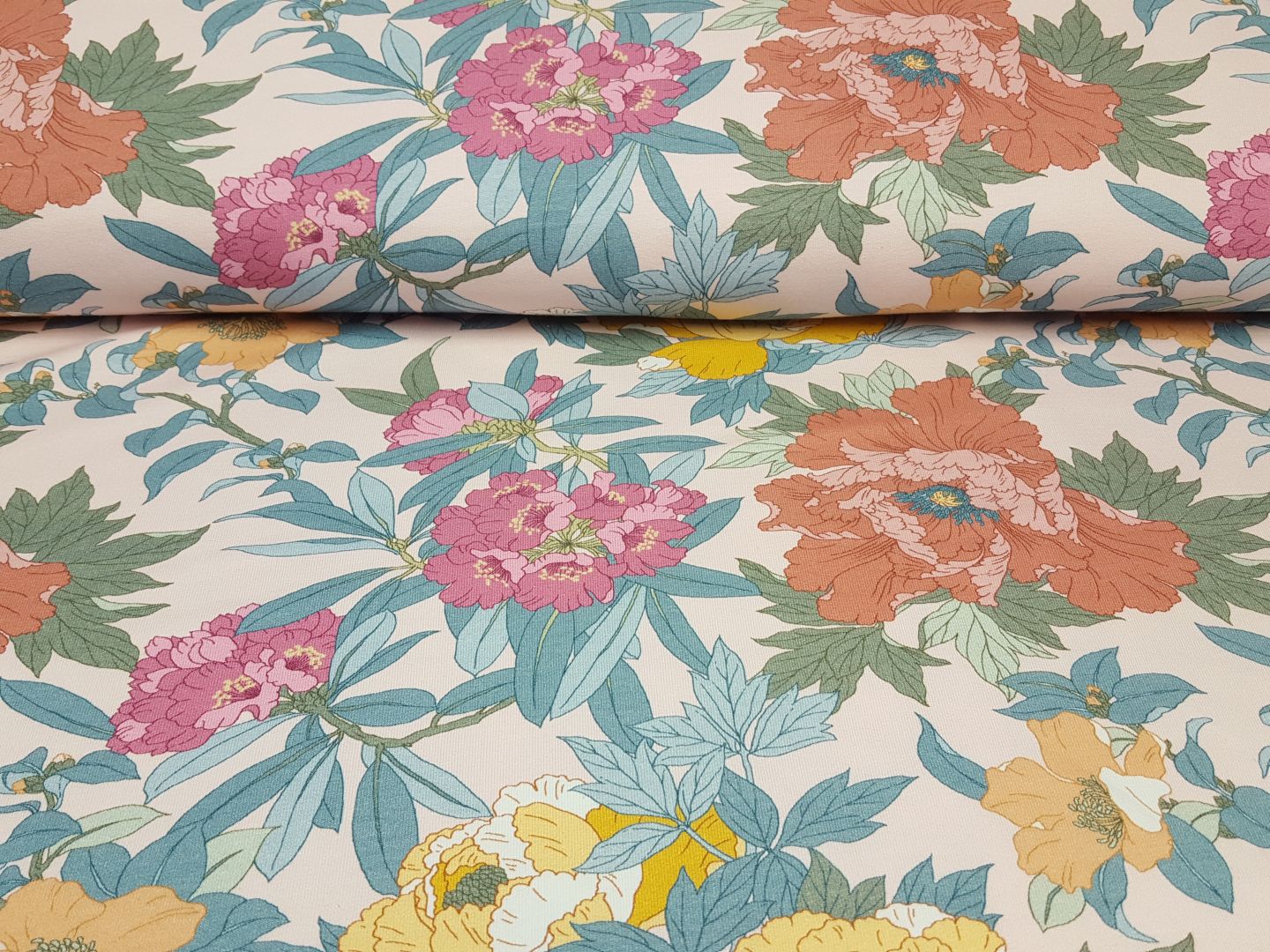 Botanic Bouquet altrosa/bunt