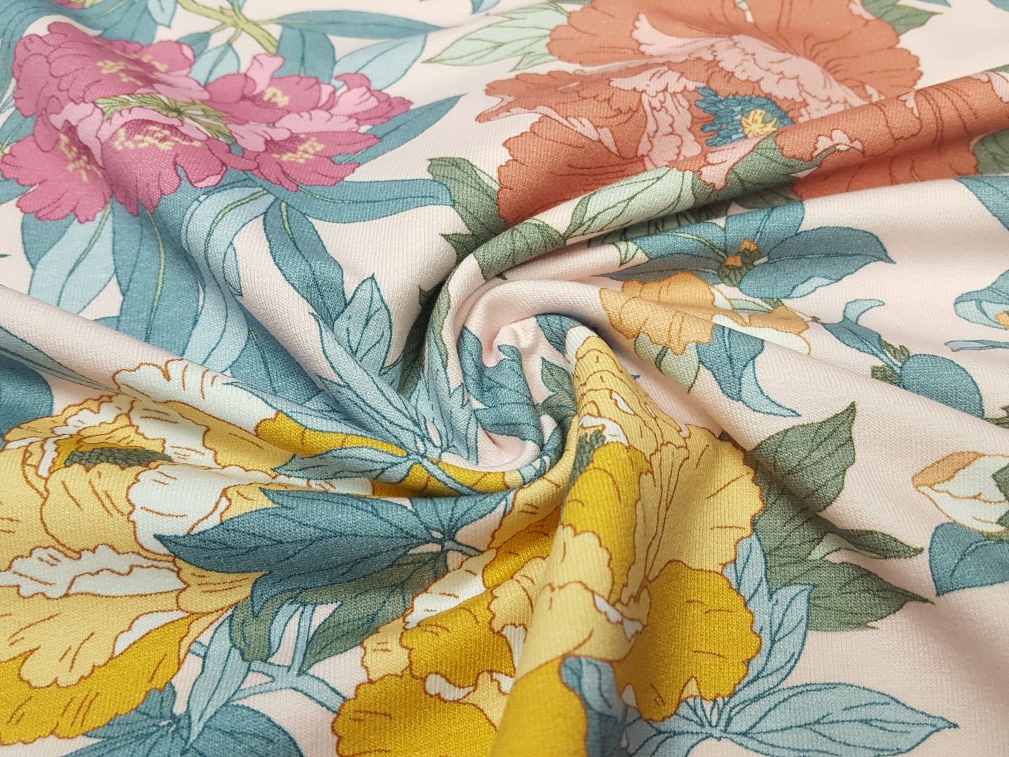 Botanic Bouquet altrosa/bunt