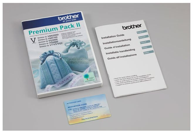 Brother Premium Upgrade Paket II für VQ2, VQ4, V5 und V7
