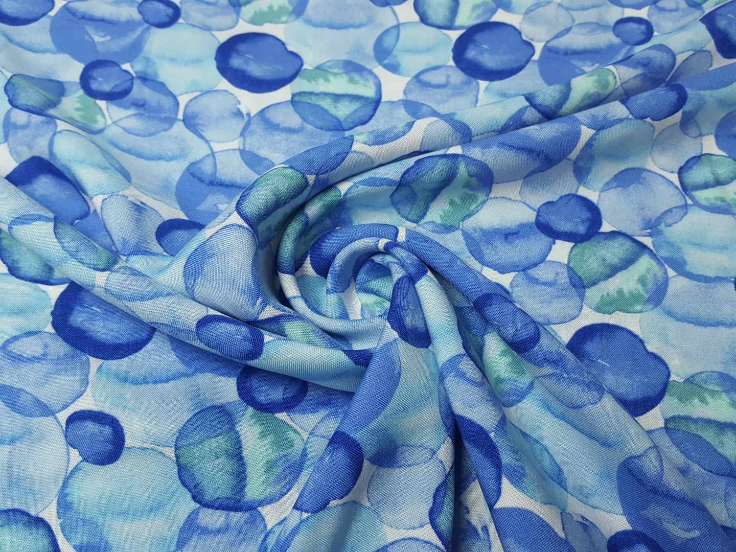 Bubbles offwhite/royalblau