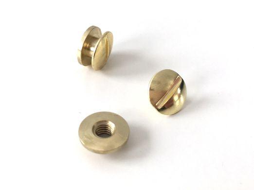 Buchschrauben messing 2mm hoch