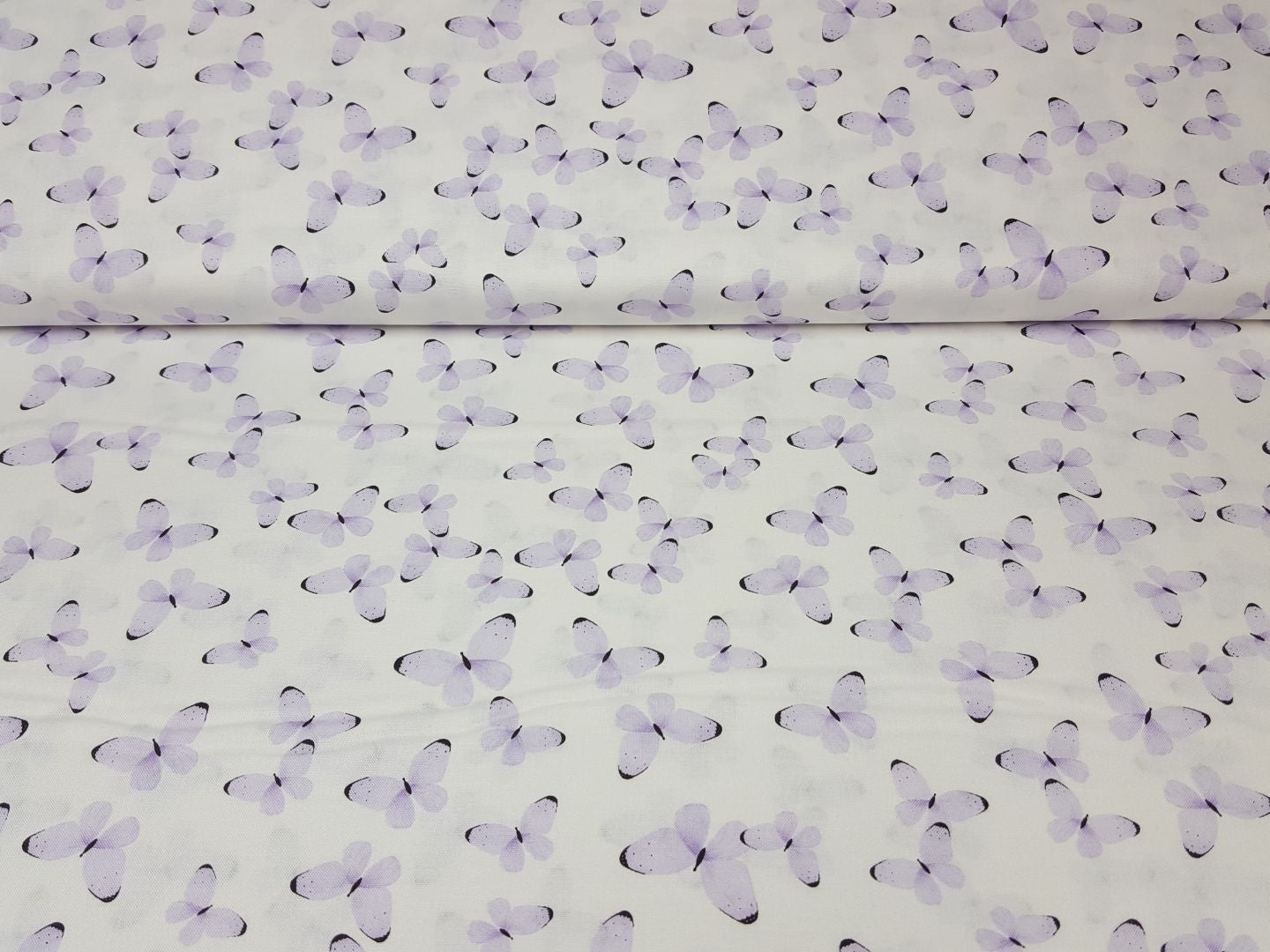 Einzelstück Butterfly offwhite/lila