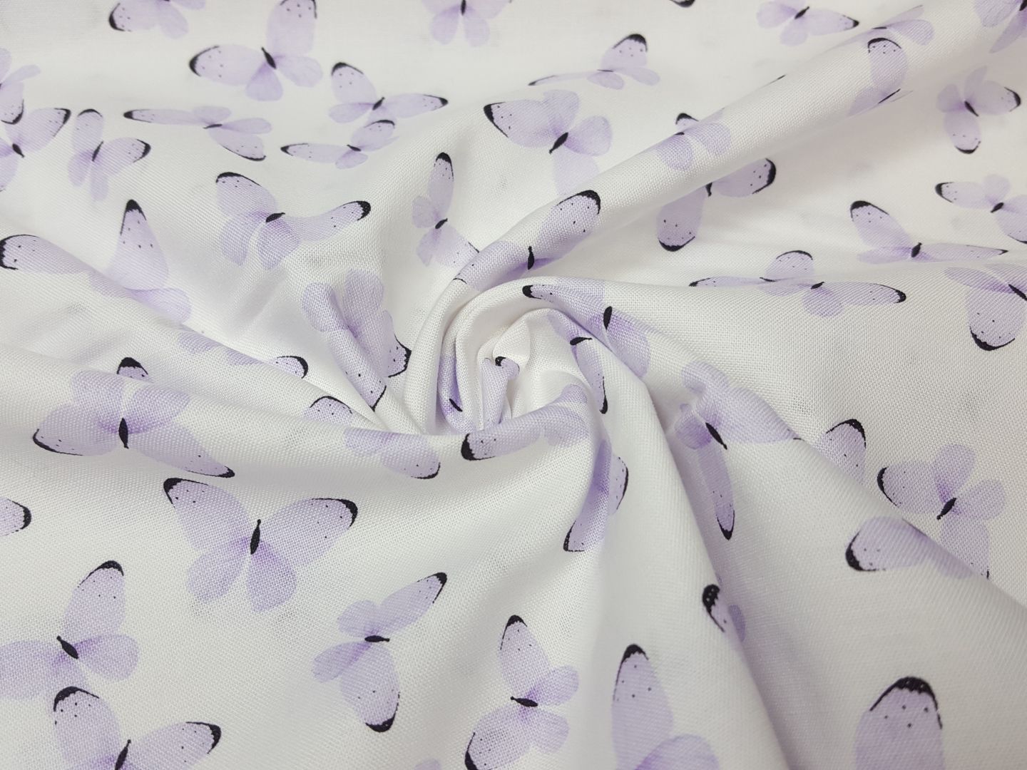 Einzelstück Butterfly offwhite/lila