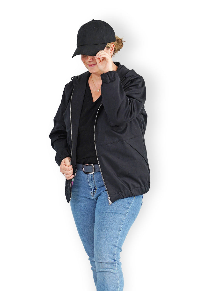 Papierschnittmuster Jacke Kira Damen von Fadenkäfer