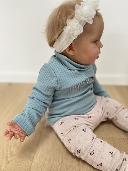 Papierschnittmuster Rollkragen Pullover Kinder von Fadenkäfer