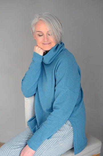 Basic Oversized Shirt/Kleid Damen, Ki-ba-doo Papierschnittmuster